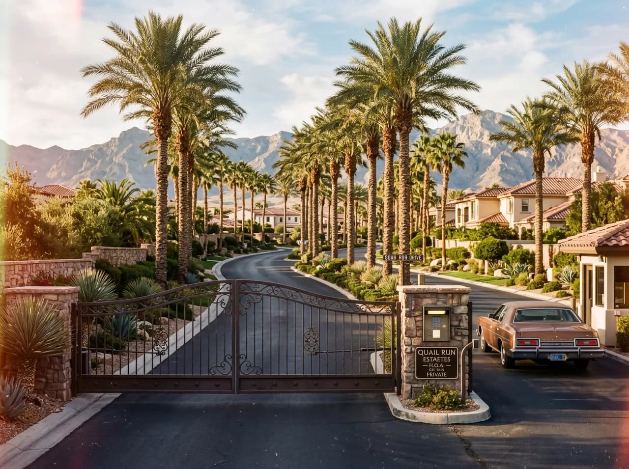 HOA gated community Las Vegas
